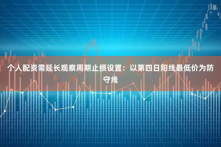 个人配资需延长观察周期止损设置：以第四日阳线最低价为防守线